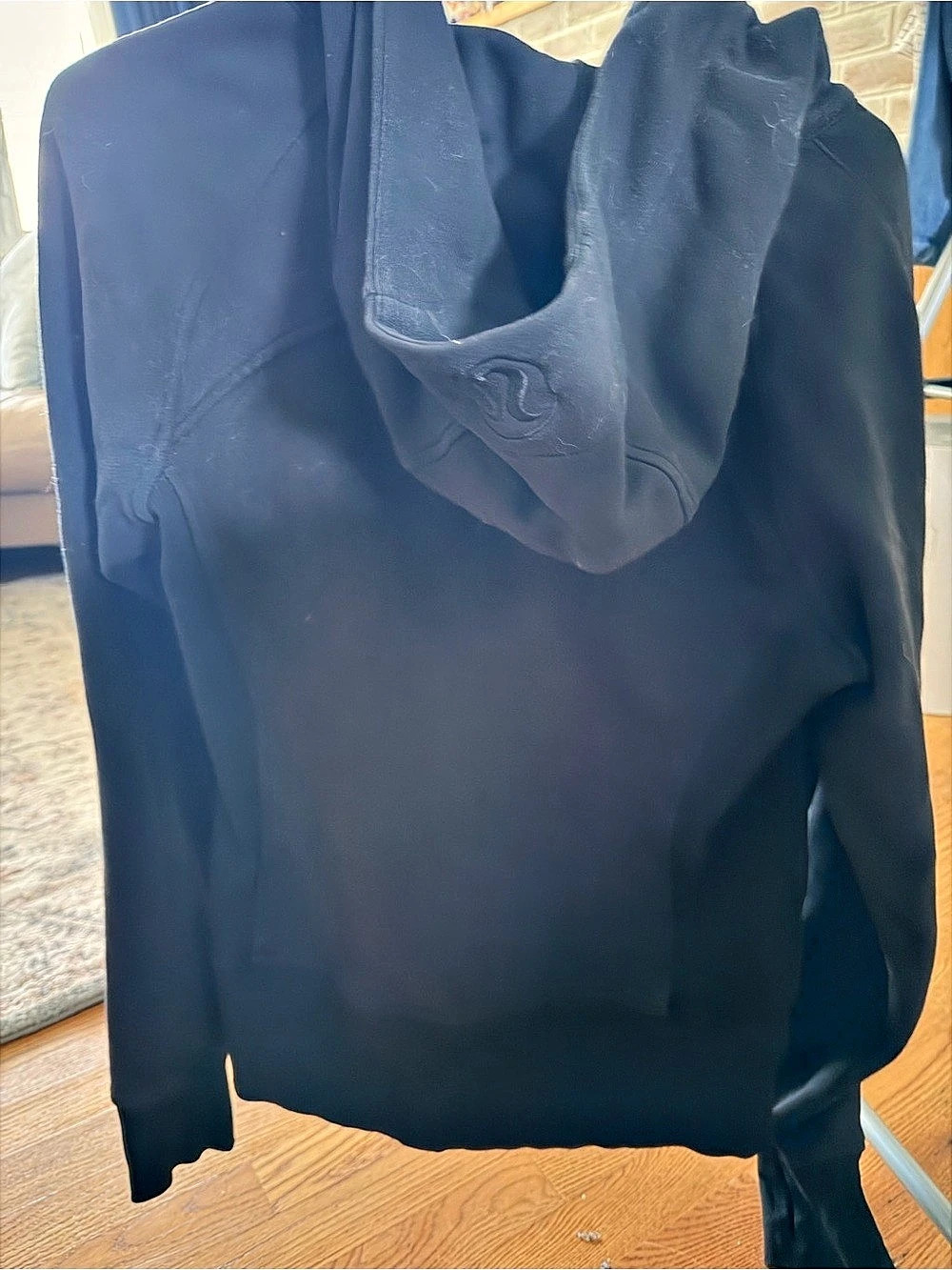 lululemon scuba hoodie (black) Size 8